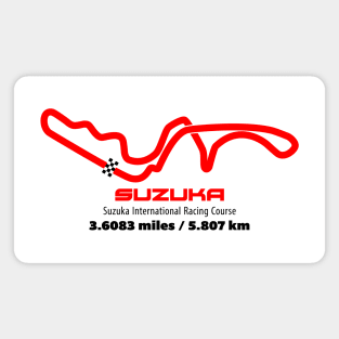 Japanese Track Graphic Magnet